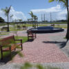 Área da praça Área da praça